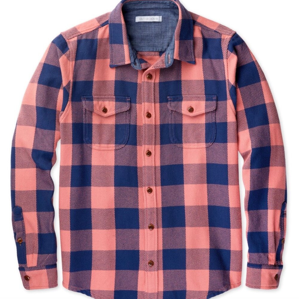 OUTERKNOWN - Chroma Blanket Shirt "Astrodust Check"